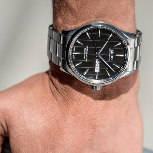 美度 MIDO 舵手系列长动能天文台认证全自动机械腕表 M038.431.11.061.00 商品图4