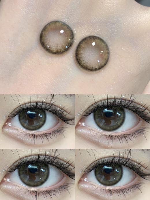 正品年抛 | Mliilens系列麦麦黑晶茶美瞳 | 直径着色直径 | 韩国产 商品图0