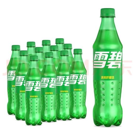 雪碧柠檬味汽水500ml 商品图1