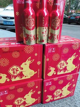 鸿运当头青岛啤酒一箱