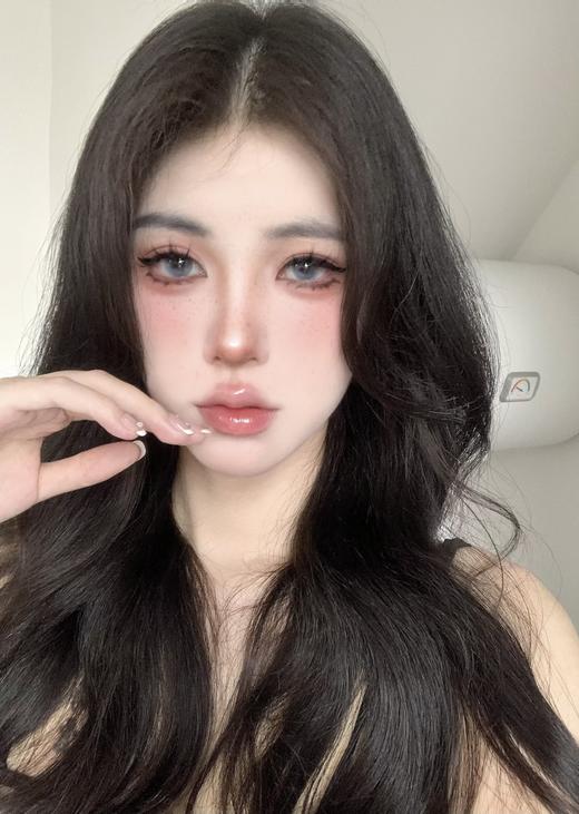 Loveiikira旗下 ·粉兔兔&蓝悠悠｜14.5mm白狮参考着色中大直径｜半年抛  2片 商品图9