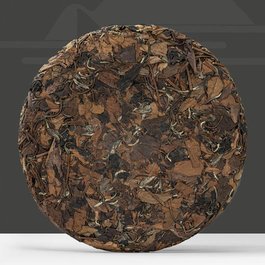 福鼎白茶 鼎名白茶 2018年珍藏品·紧压白茶（寿眉） 300克/饼  成箱规格：4提共28饼 商品图3