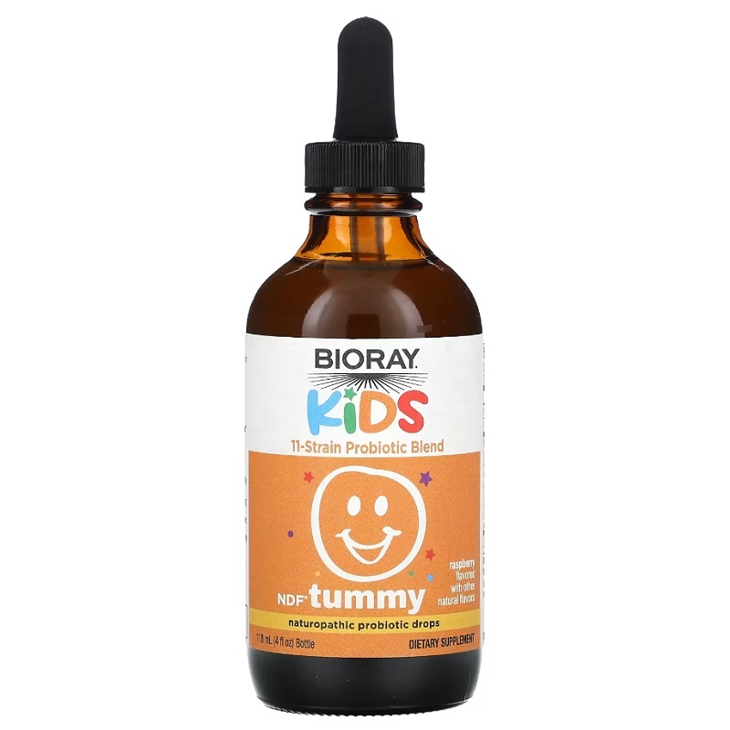 Bioray NDF Tummy儿童消化道结肠益生菌液草本滴剂 118ML