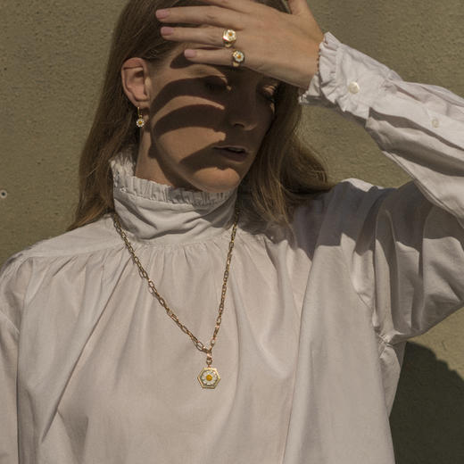 北京仓丨Wilhelmina Garcia-Bloomland-小雏菊 项链［西班牙设计师］ 商品图0