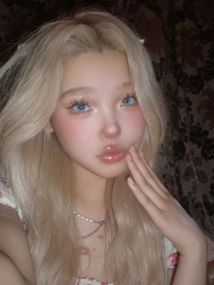KIRAFAIRY 年抛美瞳 隐形眼镜 广岛黑蓝 14.2mm 1副/2片 左右度数可不同-VVCON美瞳商城20