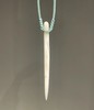 鱼脑冻瑪瑙缝衣针形吊坠项链，顺丰包邮 商品缩略图3