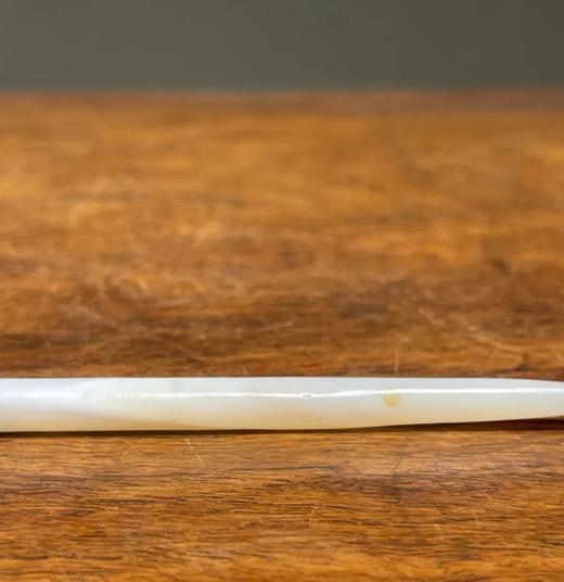 鱼脑冻瑪瑙缝衣针形吊坠项链，顺丰包邮 商品图9