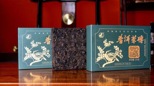 【挖茶】喜上眉梢 熟茶茶砖 四周年特别版 商品图8