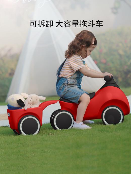 萌大圣Mini01扭扭车迷你一号带斗溜溜车红色 商品图0
