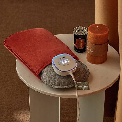 爱登（edon）【N50Y内胆+保暖腰带+智能充电头】 热水袋充电暖手宝送女友老婆暖肚子大姨妈神器智能控温安全防爆腰带暖水袋经期热敷电暖宝 商品图7