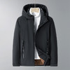 【新款DTH】大依优型大码连帽羽绒服保暖加厚加肥加大上衣男士冬季外套胖子 商品缩略图1