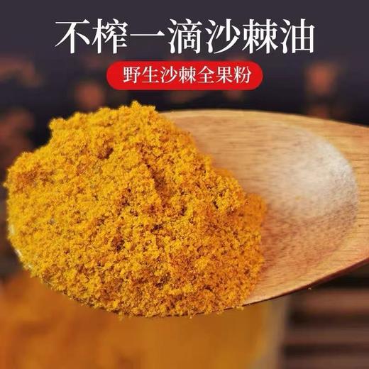 冻干沙棘全果粉108g/罐（6g*18g）产地阿勒泰大果沙棘 新疆特产 商品图2