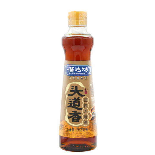 福达坊头道香初榨芝麻油252ml（6924497923335） 商品图0