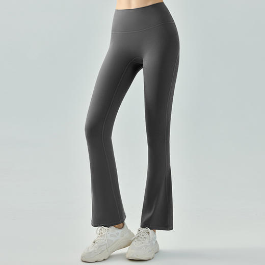【限时秒】YOGACODE【火树银花系列】高腰美臀休闲微喇健身长裤YCDSP640 商品图3