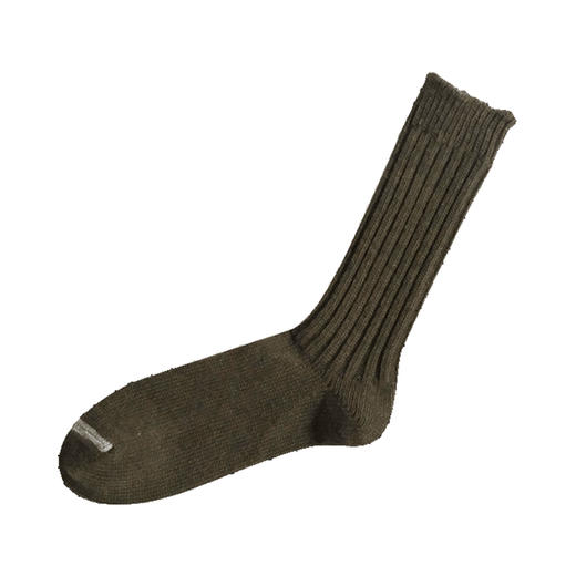 NISHIGUCHI Wool Ribbed Socks 羊毛男款螺纹长筒袜子 商品图2