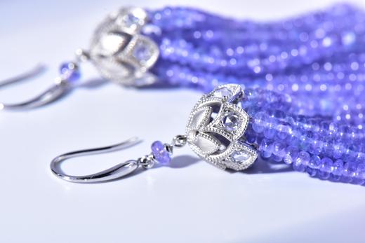 【梦幻】坦桑石耳钩    CB12305110 商品图5