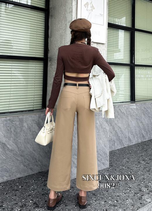 女直筒裤9082 商品图3