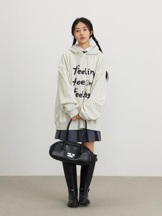 CryingCenter  feeling印花秋冬连帽男女卫衣宽松版型 哭喊中心 商品图1