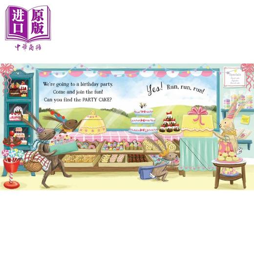 【中商原版】小兔兔一族 英文绘本8册套装 Were Going on a Treasure Egg Hunt Birthday Party Elf Chase Elf Chase Bunnies 商品图2