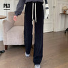P&X设计师女装2023冬季新品 针织休闲长裤 823409507 黑色 商品缩略图2