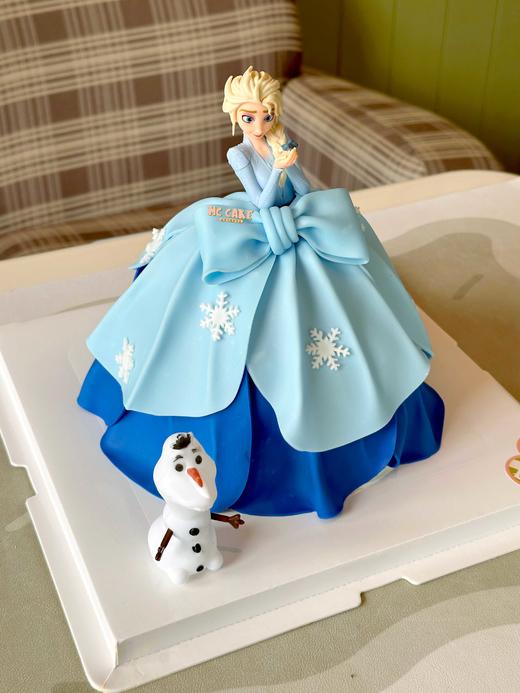 爱莎公主芭比造型蛋糕 冰雪奇缘 商品图2