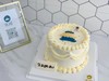 happy birthday&纯白裱花蛋糕 商品缩略图1
