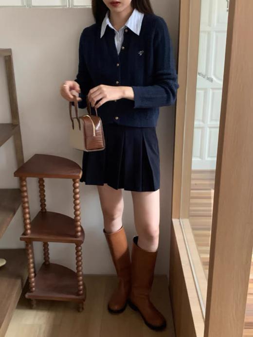 女毛织拼梭织上衣8355 商品图6