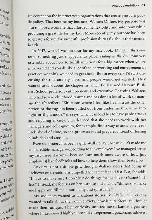 【中商原版】焦虑的成就者 The Anxious Achiever Turn Your Fears Into Your Leadership 英文原版 Morra Aarons-Mele 商品图5