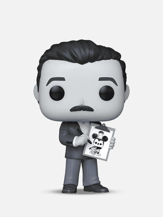 Funko POP Icons D100 Walt 华特迪士尼与画手办 67994 商品图3