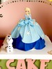 爱莎公主芭比造型蛋糕 冰雪奇缘 商品缩略图1
