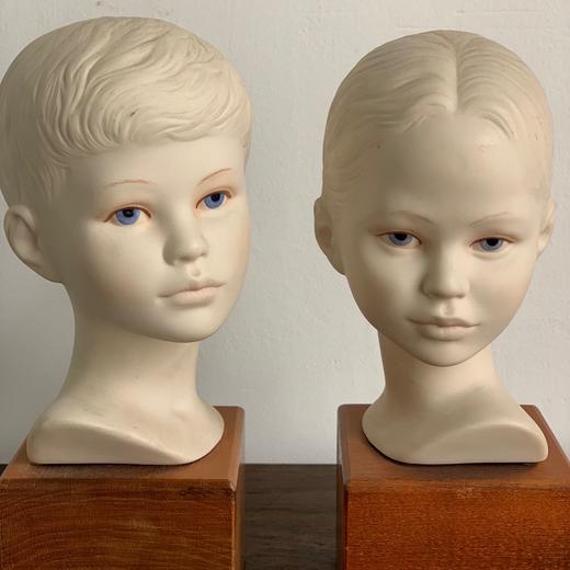 1960-70s美国Cybis人像陶瓷雕塑US050 商品图1