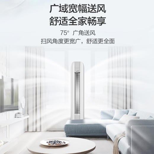 格力/空调/KFR-72LW/(72567)FNhAc-B1时光绘变频柜机文艺灰 商品图2