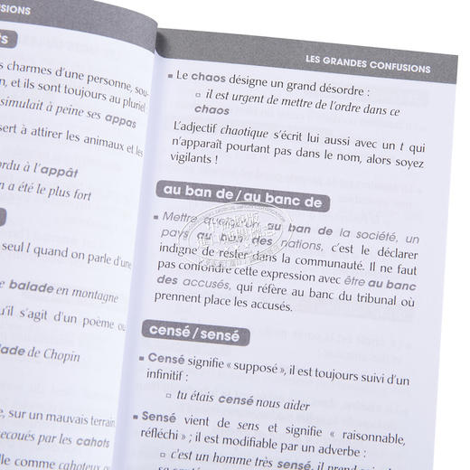 【中商原版】法语学习避坑练习 词性 单复数 词源等练习小册子 Dejouez les pieges 法文原版 商品图2