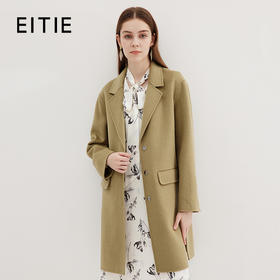 EITIE爱特爱冬季新款气质大气大衣外套女7214929