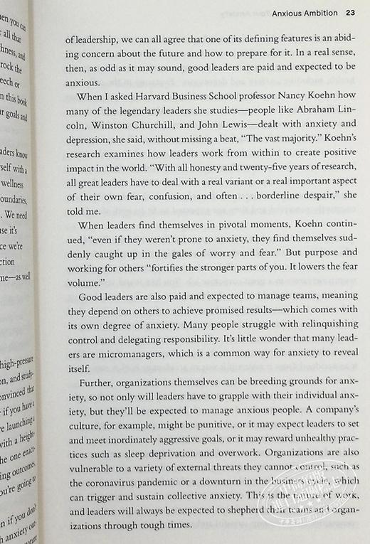 【中商原版】焦虑的成就者 The Anxious Achiever Turn Your Fears Into Your Leadership 英文原版 Morra Aarons-Mele 商品图7