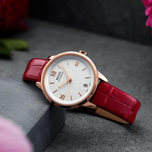 美度 MIDO 花淅系列茱莉蔻合作款联名礼盒  M043.207.36.018.01 商品图6