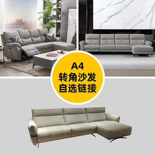 A4(百变优选)现代风格组合沙发[免费送装，偏远地区除外] 商品图1