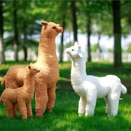 仿真羊驼毛绒玩具 商品图0