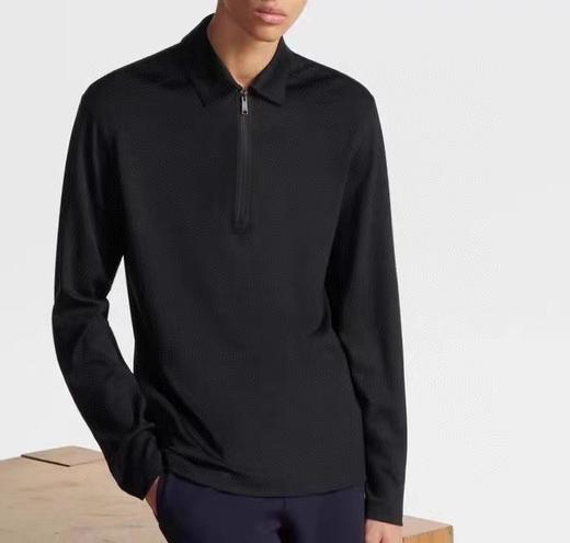 现货懂衣服的都不会错过..100%美利奴羊毛.. 杰尼亚贸易公司订单长袖衫 商品图3