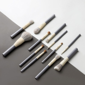 【爆款超低价预售 急单慎拍】Fix+/菲丝加芬紫锂辉花马毛稀有化妆刷套装腮红刷眼部刷彩妆套刷