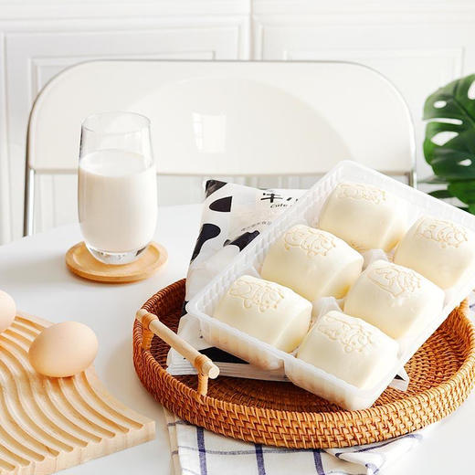 【百】舒汇牛小白牛奶馒头 300g(6只） 商品图1