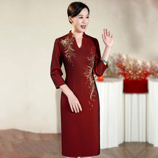 MLY品牌2023秋冬新款两件套端庄高贵中长 商品图1