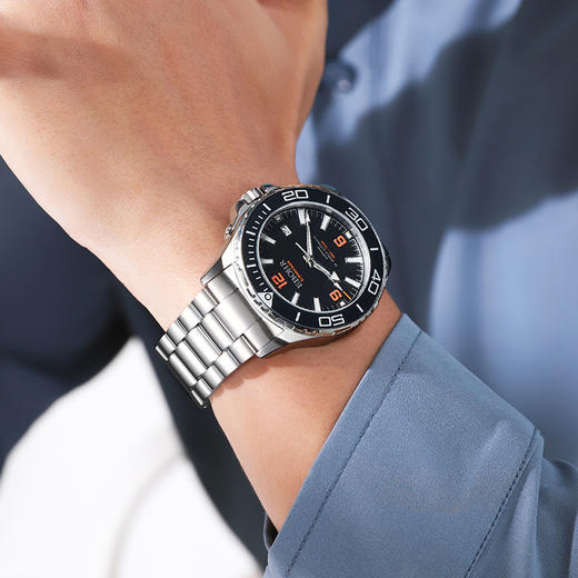 依波表 EBOHR 探索者系列自动机械手表时尚男士腕表转动圈送男友5169 商品图1