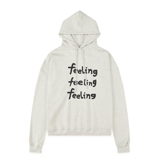 CryingCenter  feeling印花秋冬连帽男女卫衣宽松版型 哭喊中心 商品图3