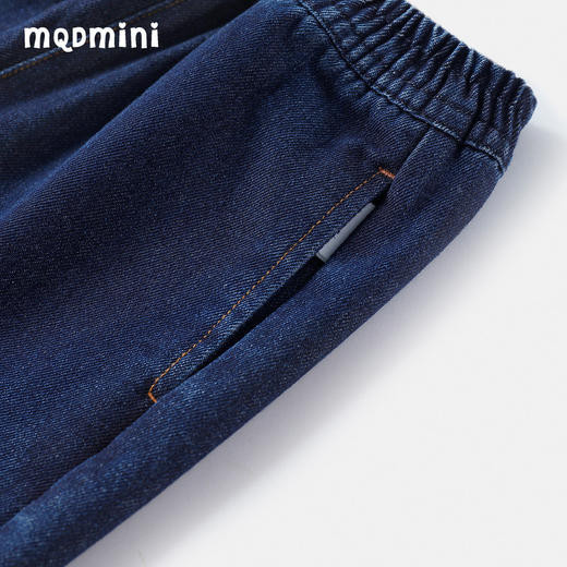 【MQDmini】【110-140】男童春秋款宽松直筒百搭牛仔裤裤子 商品图7