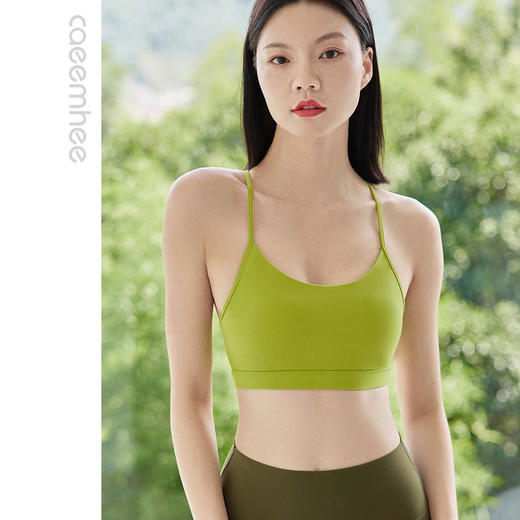卡益2023秋冬裸感瑜伽抹胸女KN01101D电商专供 商品图3