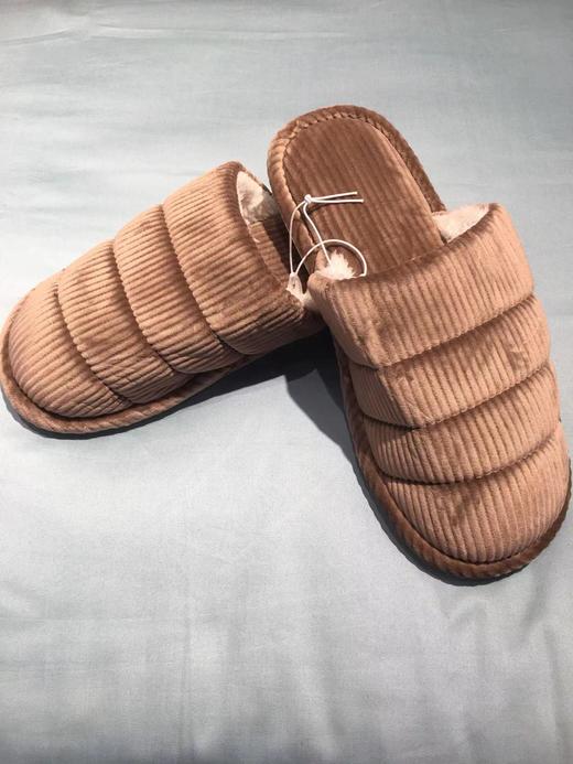 【恐龙】B7F   灯芯绒棉拖 男，女款（花型随机）） 商品图0