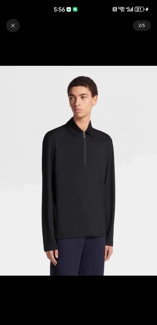 现货懂衣服的都不会错过..100%美利奴羊毛.. 杰尼亚贸易公司订单长袖衫 商品图4