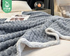 【预售-10月16日配送】Treelang云朵绒毯（冰川灰）/1件（200*230cm，重约1.9kg） 商品缩略图3
