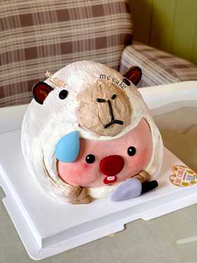 卡皮巴拉loopy蛋糕